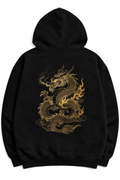 Dragon Embroidered Hoodie – Oversized Streetwear