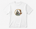 Embroidered Boat T-shirt Oversized Fit